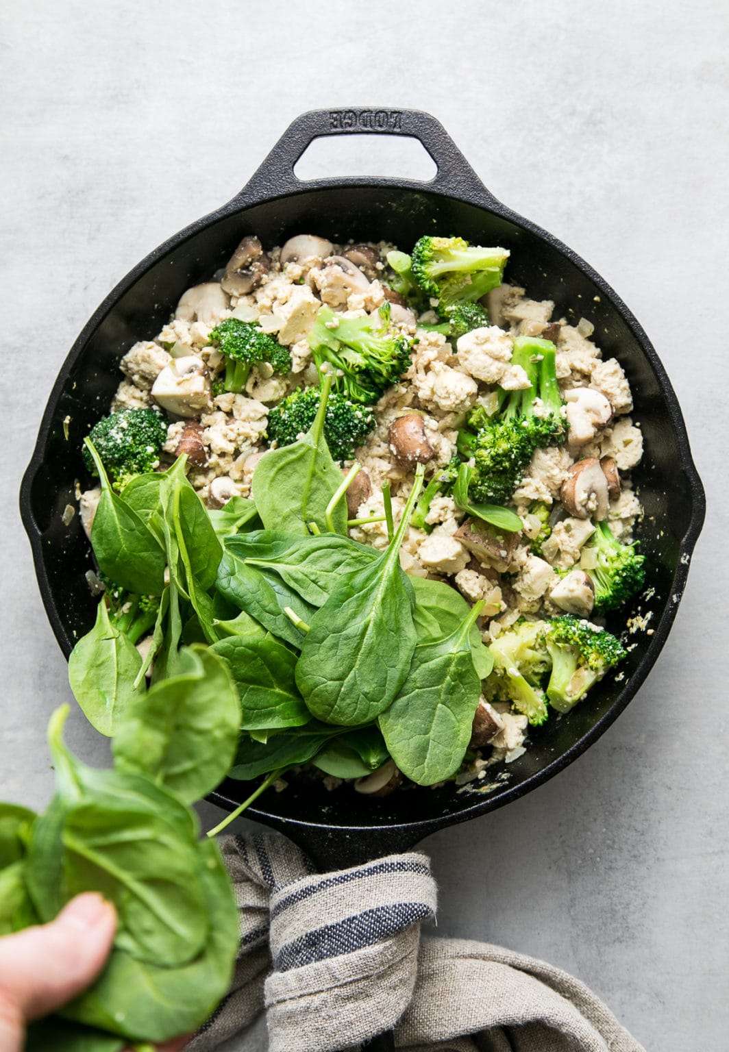 Tofu Scramble with Dijon & Veggies The Simple Veganista