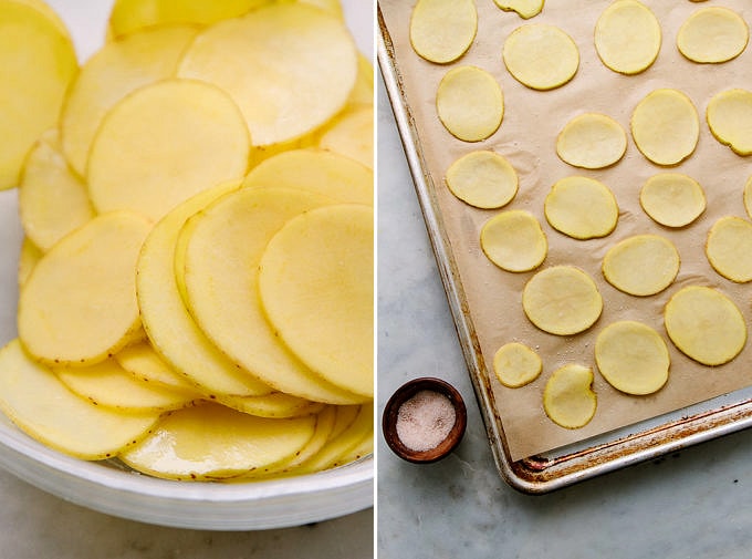 Homemade Baked Potato Chips - Healthy, Crispy & Delicious!