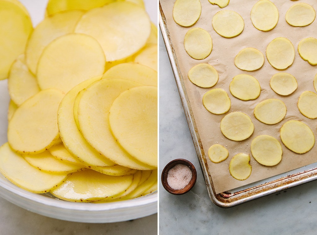 Simple Baked Potato Chips