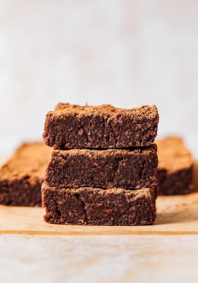 No Bake Raw Vegan Brownies (Best Ever!) The Simple Veganista