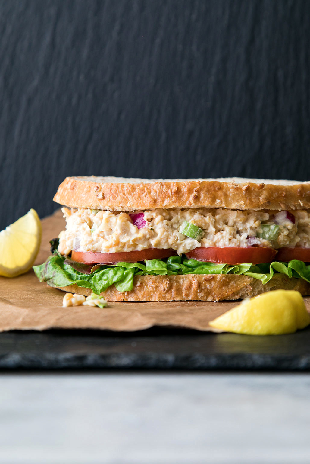 'Chickpea Of The Sea' Tuna Salad Sandwich - The Simple Veganista