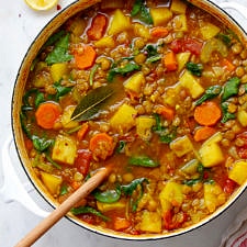 CURRY LENTIL SOUP