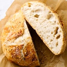 NO KNEAD DUTCH OVEN BREAD: LONG RISE