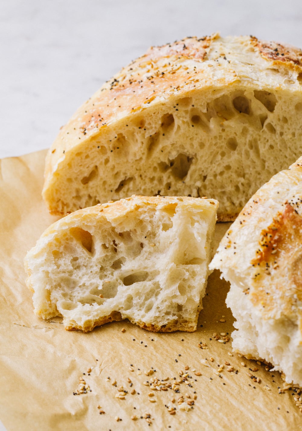 No-knead Dutch Oven Bread w/ Bread Basket - Catfish Out of Water