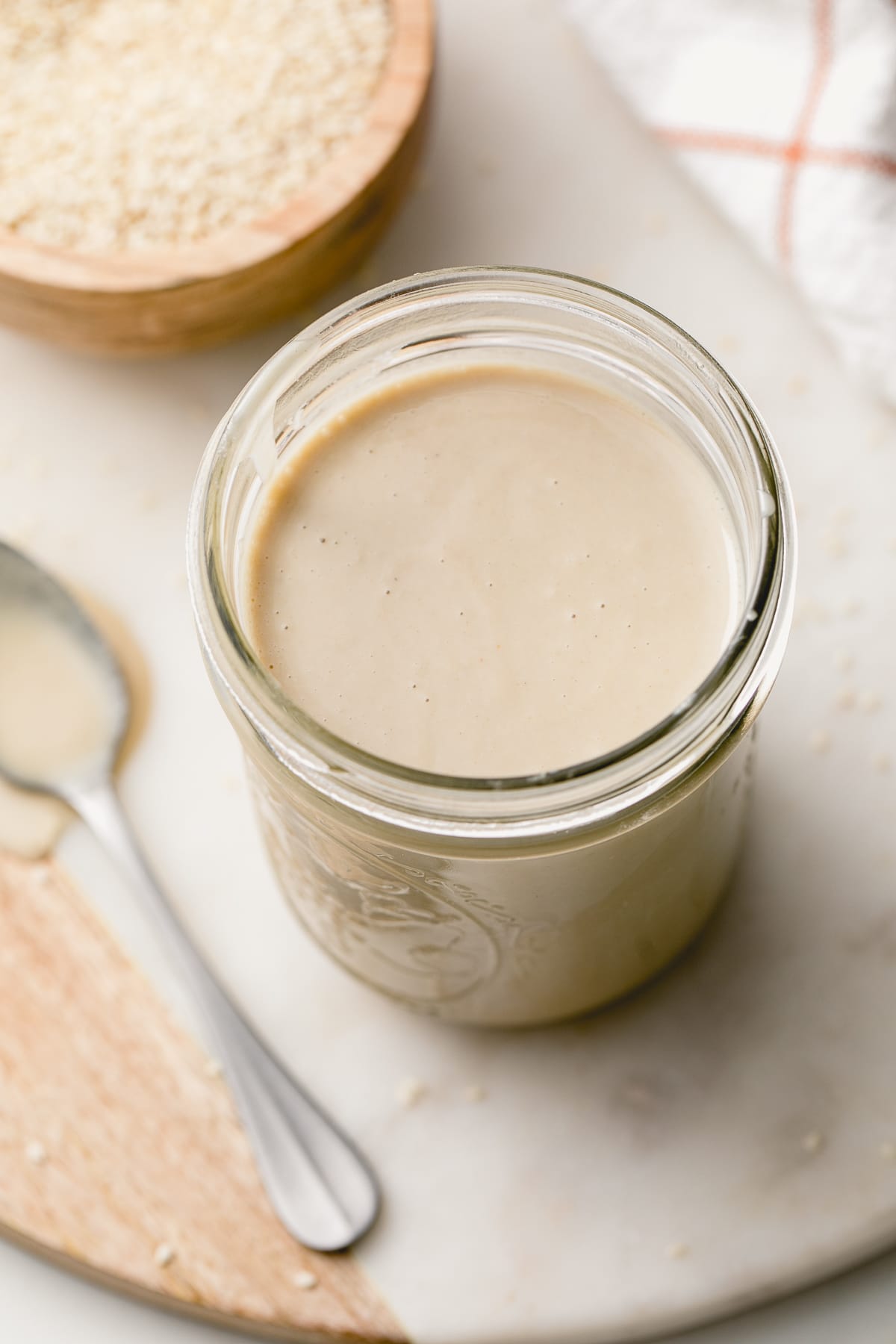 how-to-make-tahini-easy-oil-free-recipe-the-simple-veganista