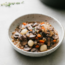 MUSHROOM BOURGUIGNON