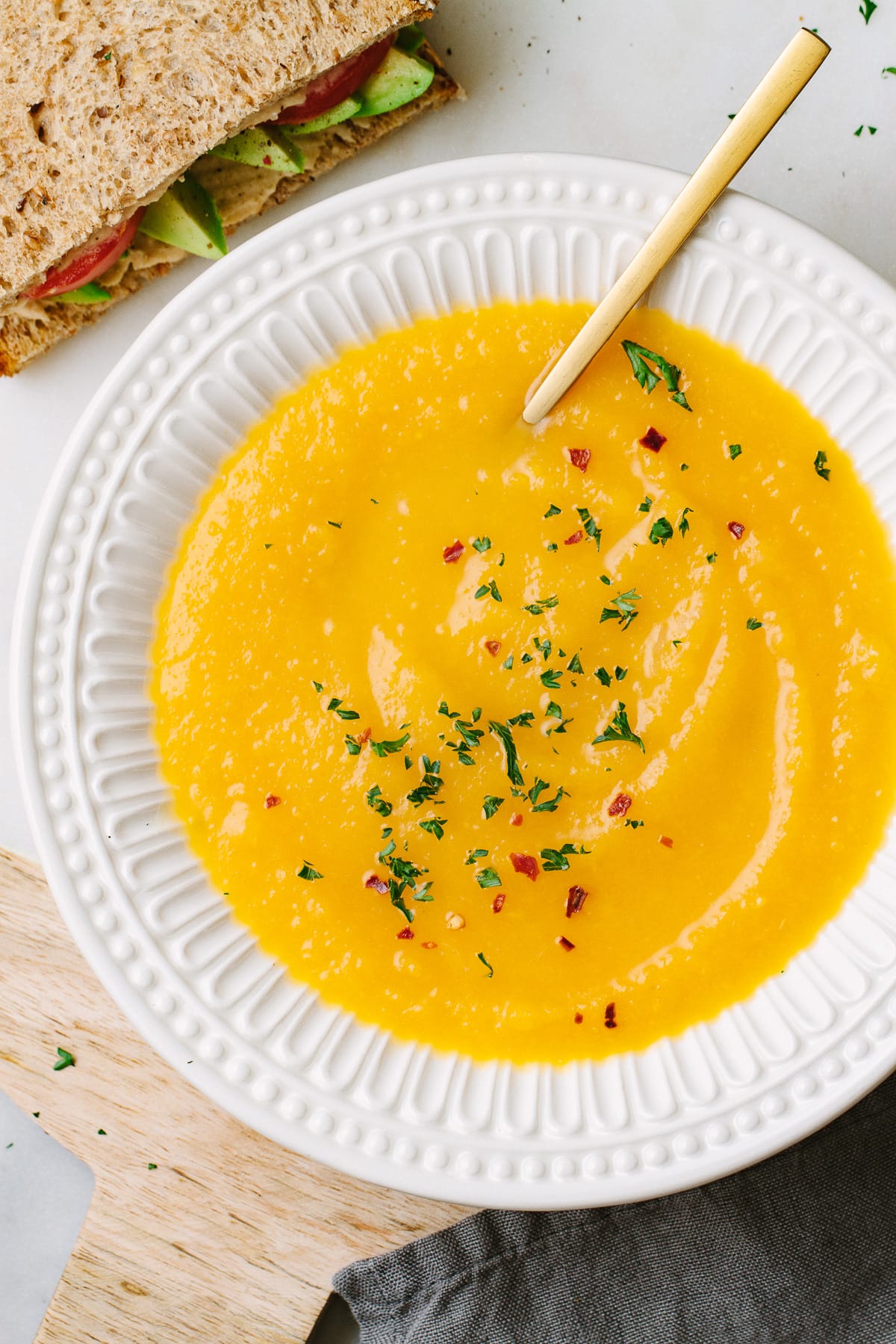 Roasted Butternut Squash Soup The Simple Veganista