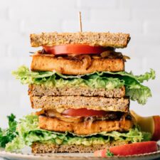 SMOKY CHIPOTLE TOFU SANDWICH (TLT)
