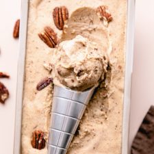 Maple Butter Pecan Ice Cream (Vegan)