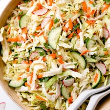 SESAME CABBAGE SALAD (QUICK + HEALTHY)