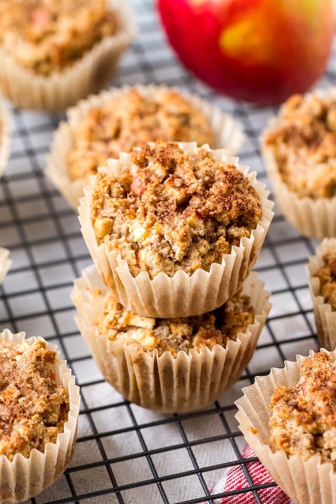 gluten free apple muffins almond flour