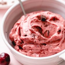 CHERRY GARCIA NICE CREAM (SOFT SERVE)