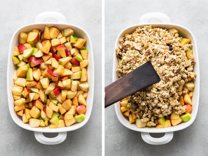 Rustic Apple Pear Crisp (Healthy   Vegan) The Simple Veganista