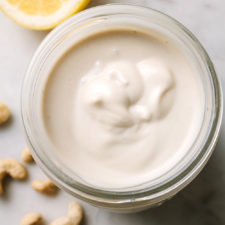 Vegan Sour Cream (Thick & Creamy) - The Simple Veganista