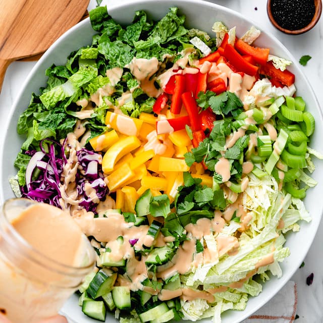 Asian Chopped Salad (Quick + Healthy Recipe) - The Simple Veganista