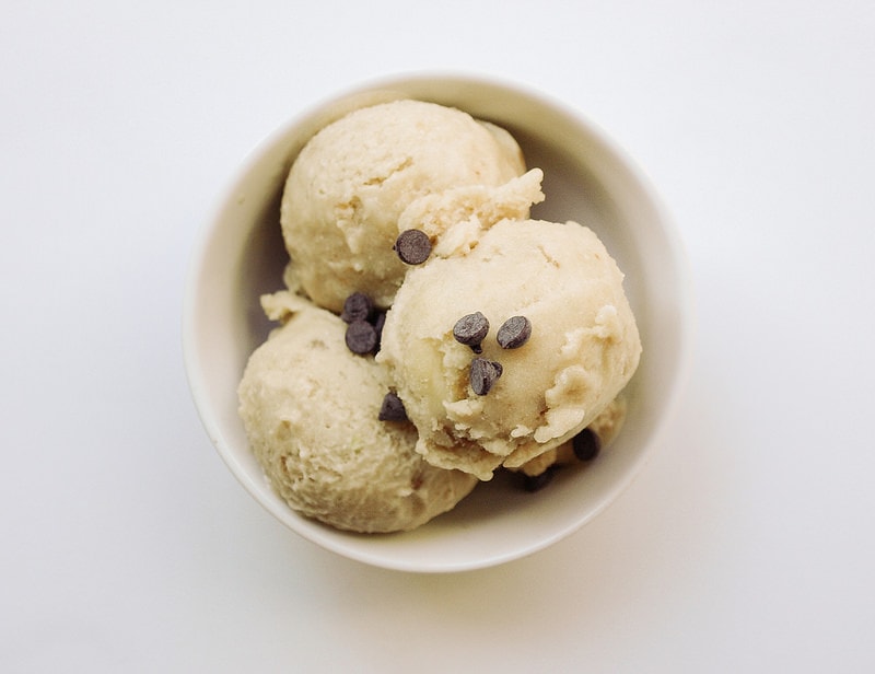 Banana Coconut Ginger Ice Cream