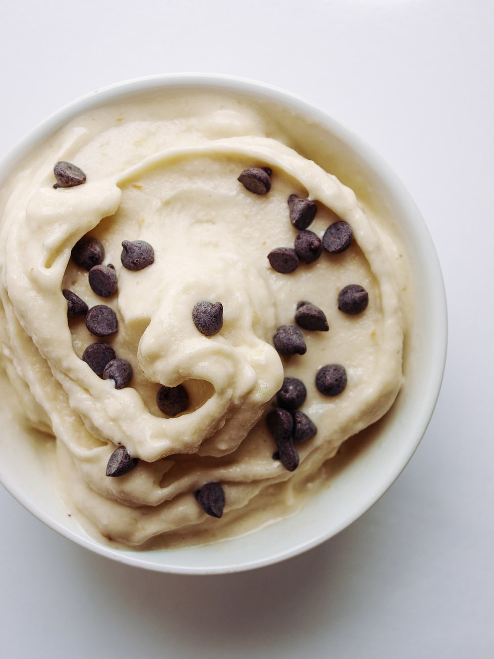 Banana Coconut Ginger Ice Cream (soft serve)