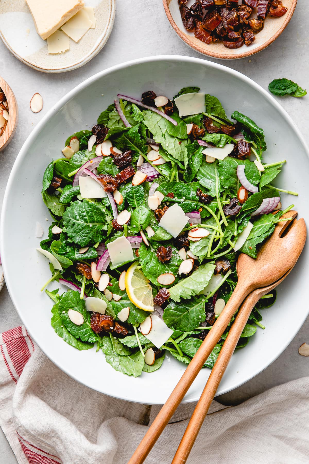 Kale, Date, & Almond Salad