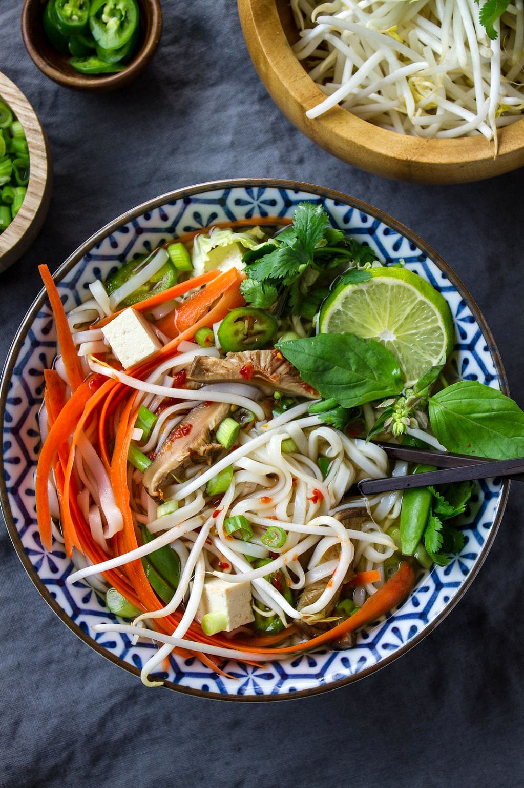 SIMPLE VEGAN PHO (VIETNAMESE NOODLE SOUP) - TSV