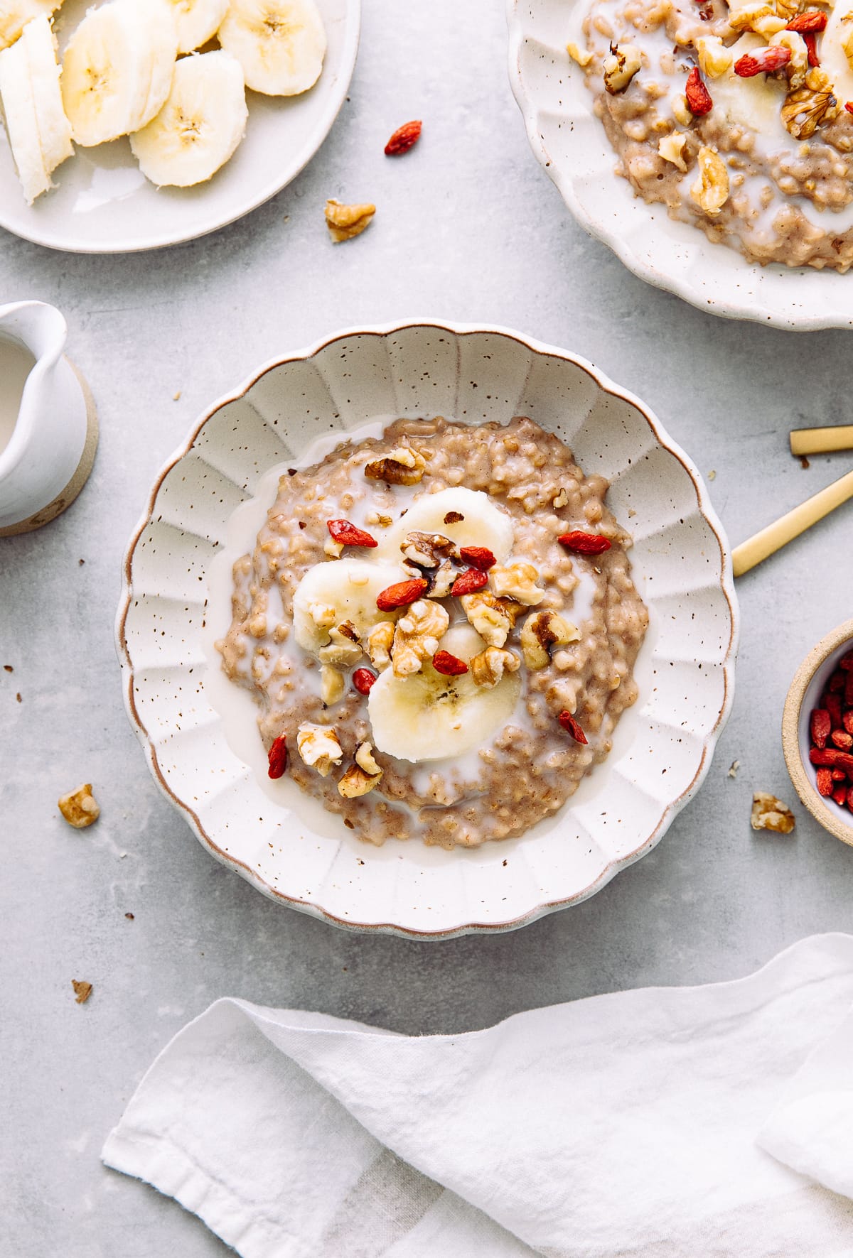 Meal Prep Steel Cut Oats - Nikki Vegan