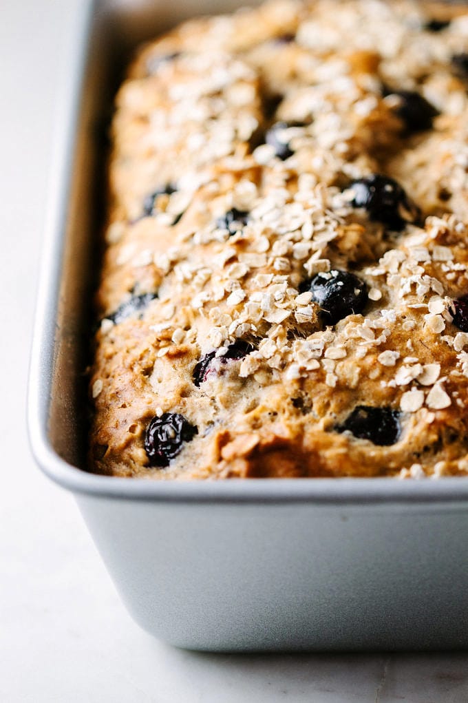 Vegan Blueberry Banana Oat Bread The Simple Veganista