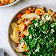 CHICKPEA, POTATO & PARSLEY BOWL