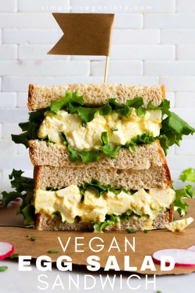 Vegan Egg Salad Sandwich (Easy + Protein Rich) - The Simple Veganista