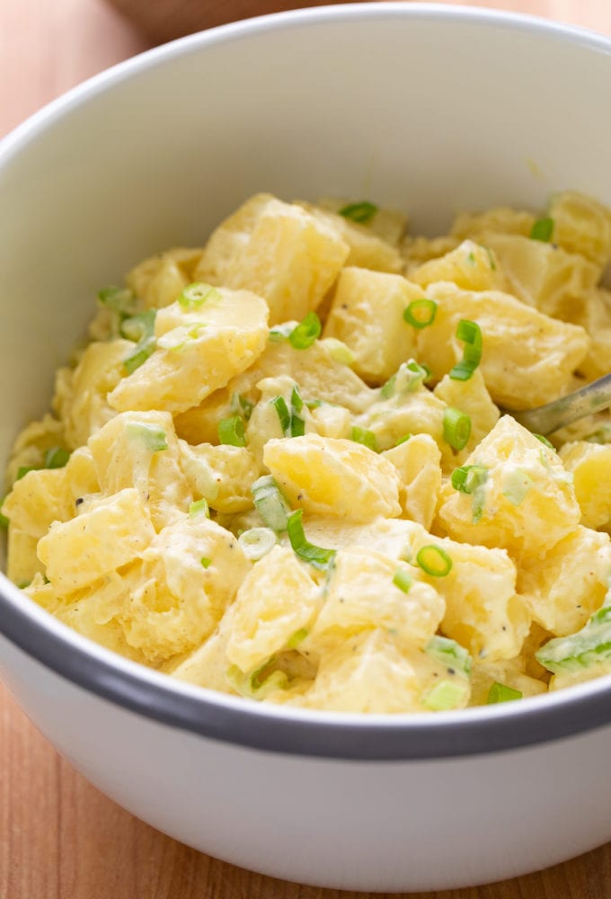 Old Fashioned Vegan Potato Salad Easy Recipe The Simple Veganista 4709