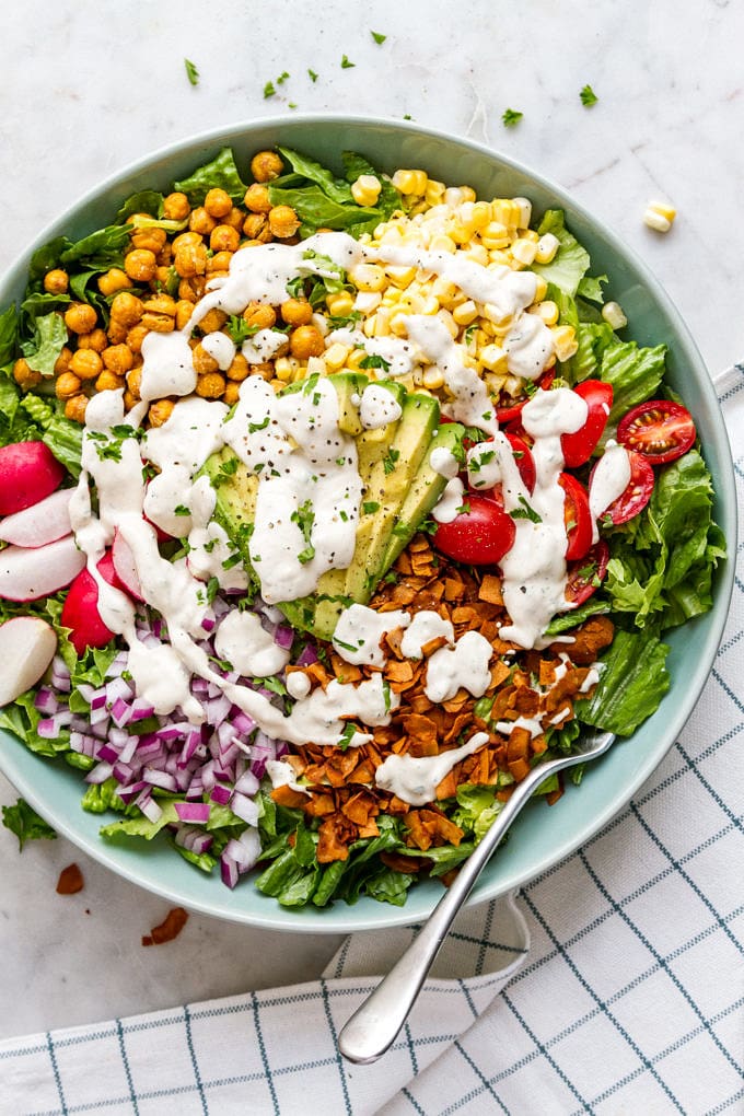Vegan Cobb Salad - The Simple Veganista