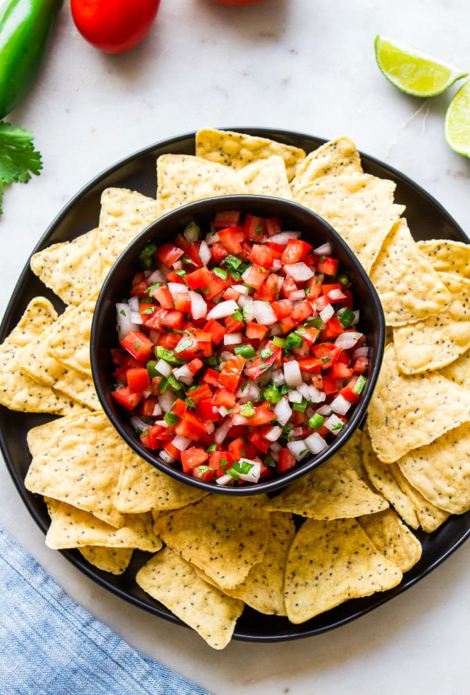 Classic Pico de Gallo Recipe (Quick & Easy) - The Simple Veganista