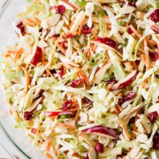 EASY APPLE COLESLAW -image
