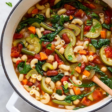 Vegan Minestrone Soup (Healthy + Easy) - The Simple Veganista