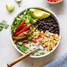 VEGAN BURRITO BOWL