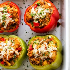 Stuffed on sale veg peppers