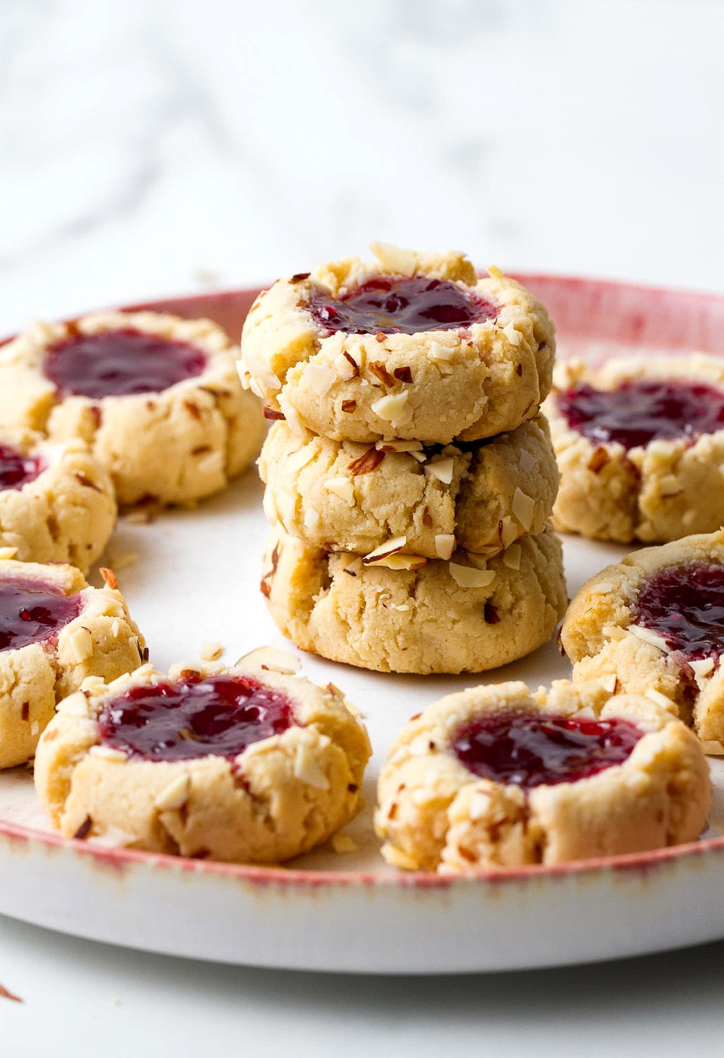Almond Flour Vegan Thumbprint Cookies (GrainFree) The Simple Veganista
