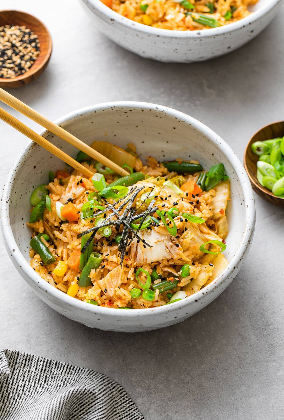 Kimchi Fried Rice (Quick + Easy Vegan Recipe) - The Simple ...