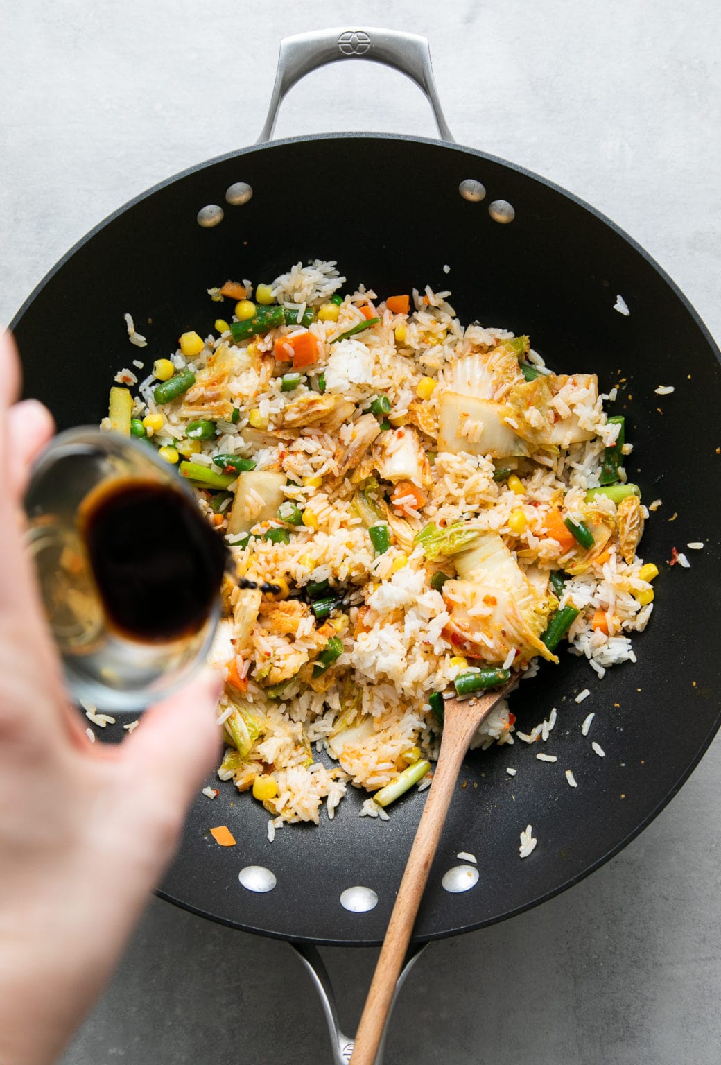 Kimchi Fried Rice (Quick + Easy Vegan Recipe) - The Simple Veganista