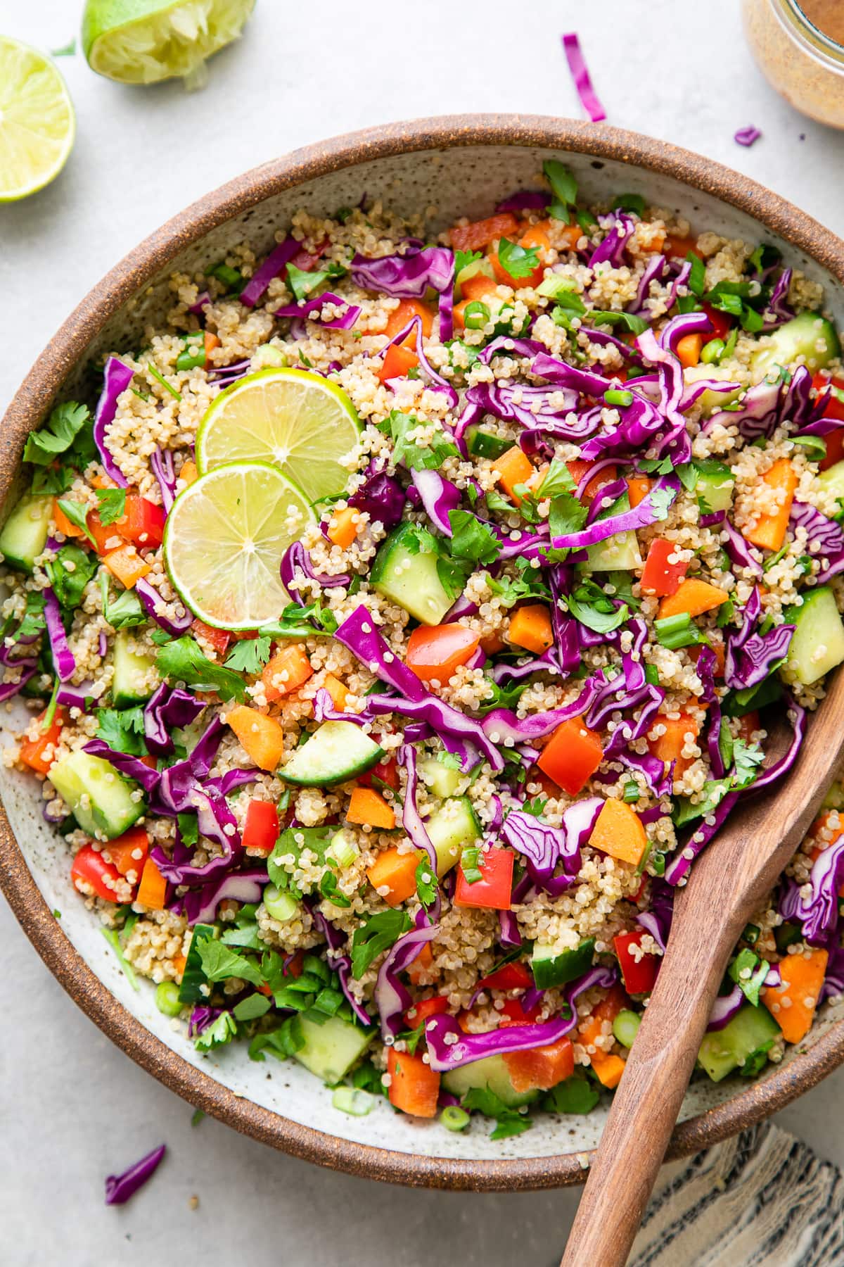 Crunchy Thai Quinoa Salad