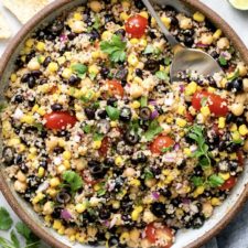 Southwest Quinoa Salad (Vegan + Easy) - The Simple Veganista