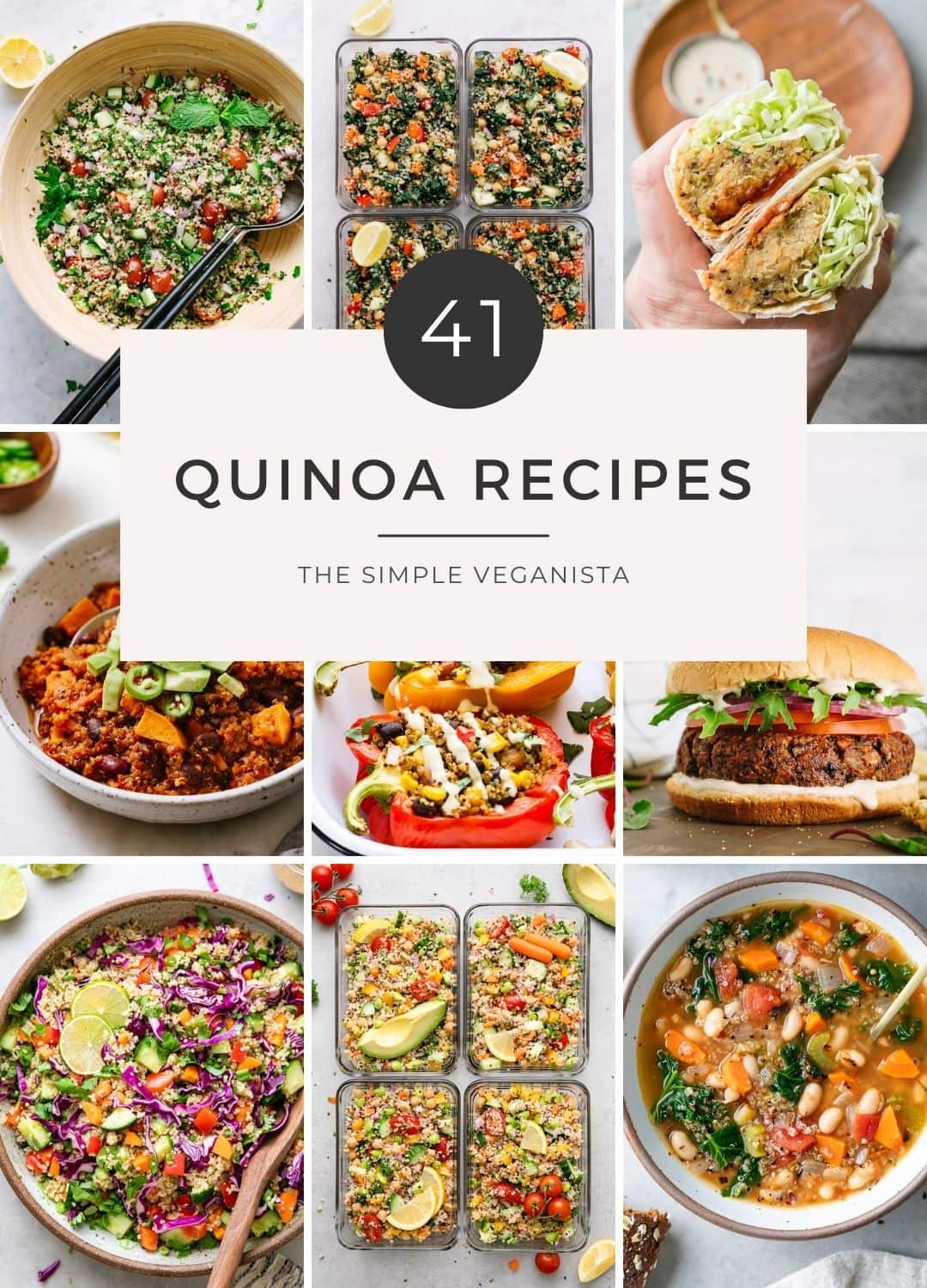 best quinoa recipes intro graphic.