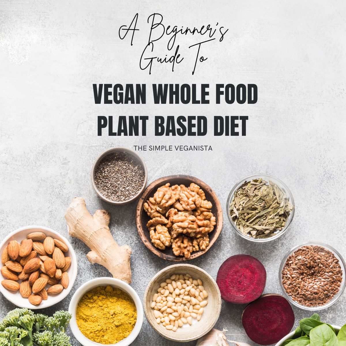 A Beginner’s Guide to a Plant Based Diet (V + WFPB)