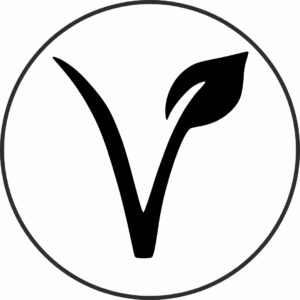 vegan vegetarian symbol.