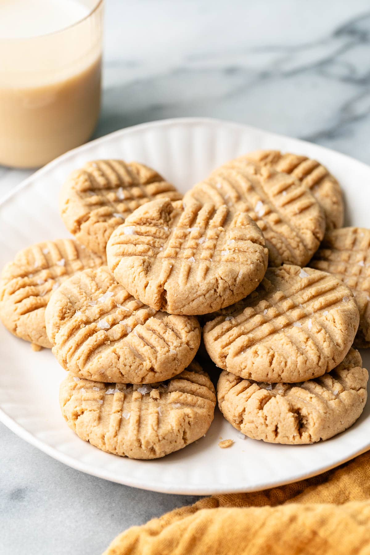 3-Ingredient Almond Flour Peanut Butter Cookies