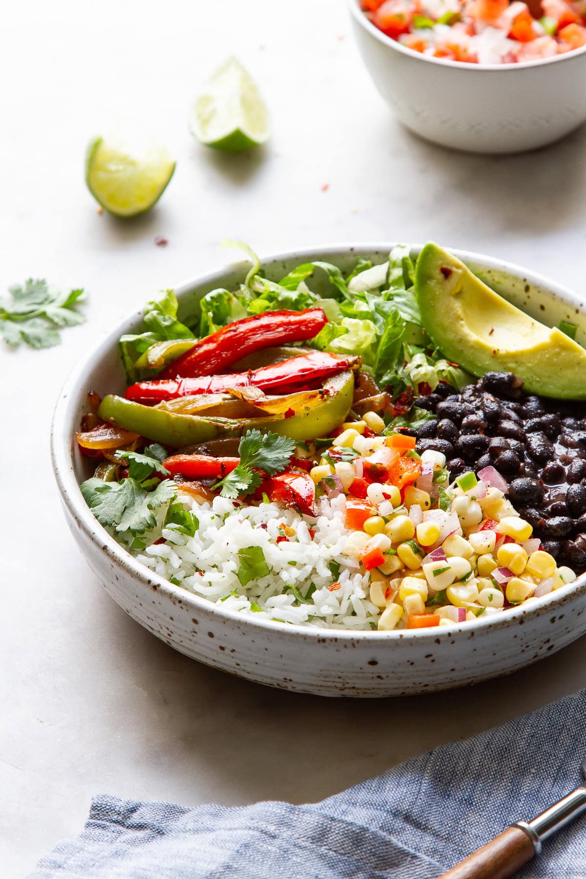 vegan gluten-free grain bowl.